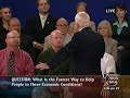 Town Hall Debate - Economic Conditions: What is the faste... Town Hall Debate - Economic Conditions: What is the faste...
