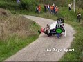 vuelco de auto loco en pueyes asturias