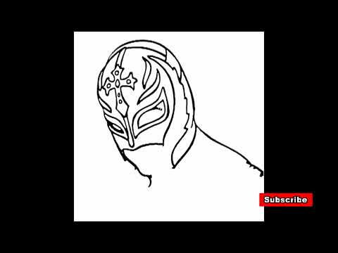 video-linktoworks-How To Fast Drawing Rey Mysterio - Lifetime Family...