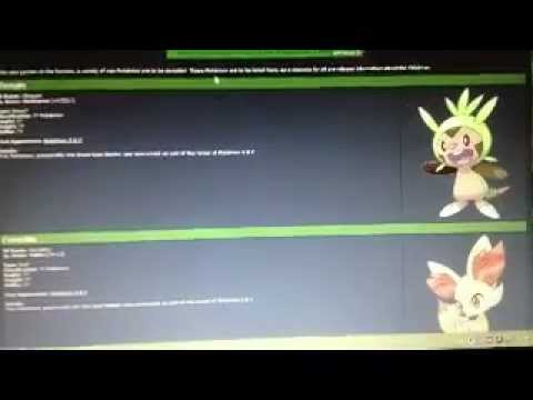Pokemon X and Y 6th generation announced October 2013