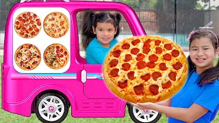 Emma Jannie and Friends Pizza Drive Thru Food Toys