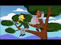 Another cutscene from The Simpsons Game