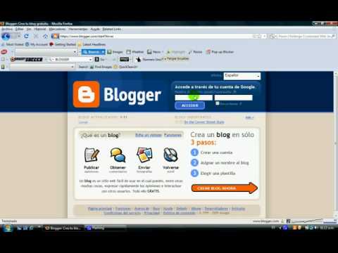 Como Hacer un Blog Optimizado en Blogger paso a paso parte 1