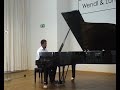 Chopin Waltz, Vishnu (student of Prof Blazenka Arnic)