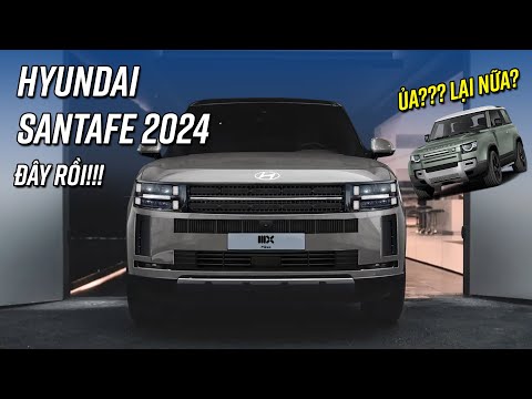 Ơ Hyundai Santafe 2024 đây à? Vuông vức, toàn trang bị khủng, nhưng nhìn không nhận ra…