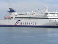 Arrivée du SeaFrance Molière à Calais