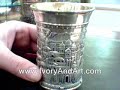 Etrog Box Shell leg - Silver Judaica