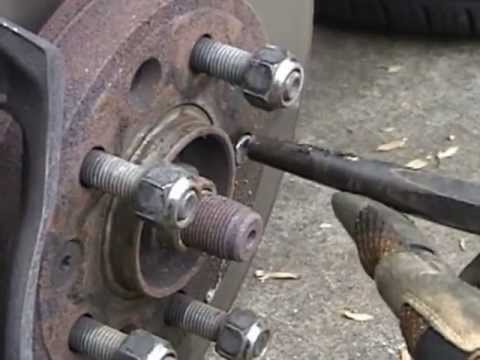 How to Repair a Broken Lug Stud on a Ford Windstar or Mercury Monterey