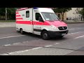 Rettungsdienst Halle, Feuerwehr Hermsdorf, Polizei Erfurt, ITW Thüringen (HD-Zusammenschnitt)