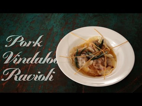 Pork Vindaloo Ravioli