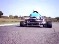 test telaio brm mototr tm valvolare presso il kartodromo di colubro (artena) rm