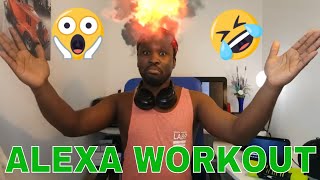 FITNESS WEIGHT SET - |WORKING OUT WITH ALEXA PARODY|