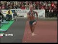 World Indoor Record Kajsa Bergqvist 2.08 High Jump