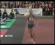 World Indoor Record Kajsa Bergqvist 2.08 High Jump