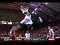 Deron Washington dunking on BC (VT wins 79-62)