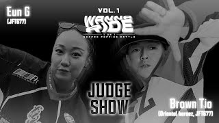 Eun-G & Brown Tio – WANNA RIDE POPPING BATTLE JUDGE SHOW