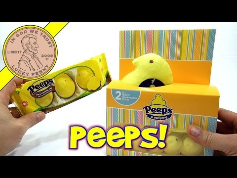 toys - Get This Item From the Lucky Penny Shop! http://luckypennyshop.com/peeps-marshmallow-chicks-plush/ Watch all our 2014 Easter Candy & Toys Videos: https://www...
