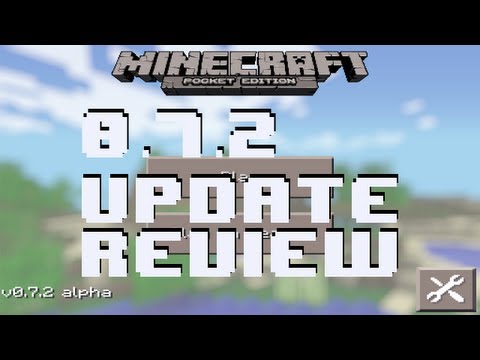 Minecraft Pocket Edition 0.7.2 Update Review (Realms Update) iPhone/iPod/iPad/Android