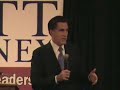 Romney Talks Energy Independence in Coralville, IA