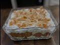 Banana Pudding With Whipped Cream And Cream Cheese