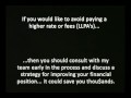 New Mortgage Regulation - Motivational