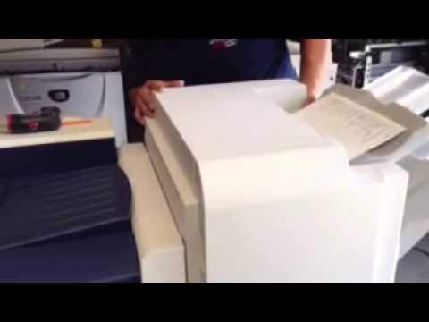 how to remove xerox finisher