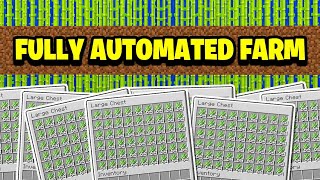 $$ HUGE Automated SUGAR CANE Farm $$ (Minecraft Factions)