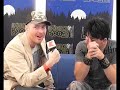 Gary Numan interviewed backstage at Mighty Boosh Festival\