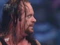 Undertaker clears the ring. 1/26/07 SD!