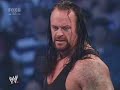 Undertaker clears the ring. 1/26/07 SD!