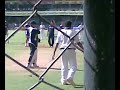 Sachin Saurav at the nets Sachin Saurav at the nets