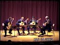 J.S. Bach, Sinfonia (Cantata #29) for Guitar Quartet J.S. Bach, Sinfonia (Cantata #29) for Guitar Quartet