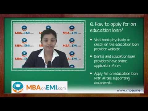 how to apply education loan