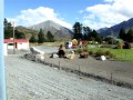New Zealand train journey. Greymouth to Christchurch.