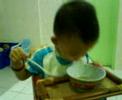 baby eating ~ yamiyami