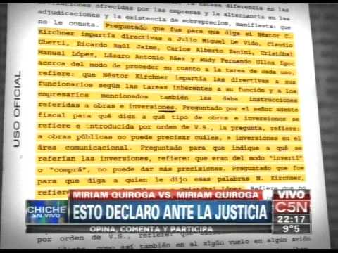 vivo - El análisis de Chiche Gelblung y Fabián Doman sobre la declaración de la ex secretaria de Néstor Kirchner.