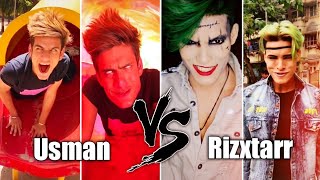 Usman Khan Joker VERSUS Rizxtarr Joker Tik Tok Vid