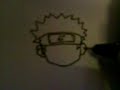 How to draw Naruto