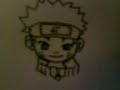 How to draw Naruto