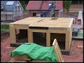 Akadienhomes Rohbau im Holzrahmenbau