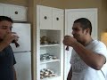 sam and giovanni drinking eggs