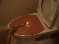 Fire suction test for odorless toielt Fire suction test for odorless toielt