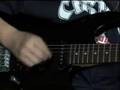 Daniel Stojanovic playing guitar on TV Kosava 2008 January