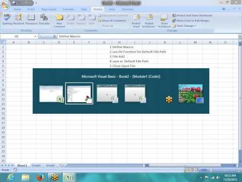 how to practice vba excel