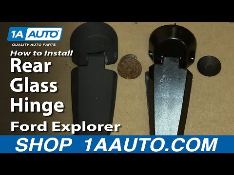 How To Install Replace Rear Glass Hinge 2002-05 Ford Explorer Mercury Mountaineer