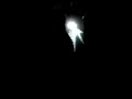 for an instant, the sight follows what moves away and drifts