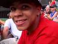 Boy who caught Youkilis' ball in Cincy