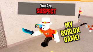 So I Made A Roblox Game It S Called Detective Roblox