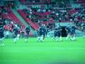 Soccer Aid - England and Rest Of The World - Warm-up session