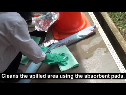 chemical spill - Training Video for New Staff Director/Producer: Yeo Jason Actor/Actress: SP Lab Staff.